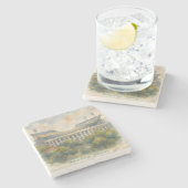 Sportstadion Onderzetter (Zijkant)