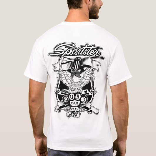 Sportster Pride (achterzijde) T-shirt (Achterkant)