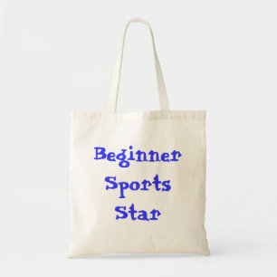 Sportster voor beginners Kinder Tote Bag