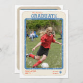 Sportsterren Afstuderen Kaart (Voorkant / Achterkant)