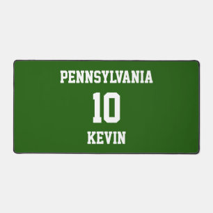 Sportteam Fan Gepersonaliseerde Desk Mat