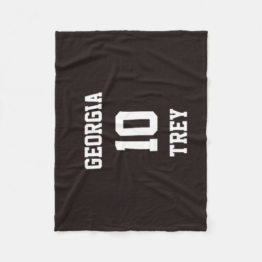 Sportteam voor persoonlijke licentie fleece deken (Voorkant)