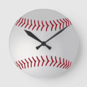 Sportthema Baseball Wall klok (Voorkant)