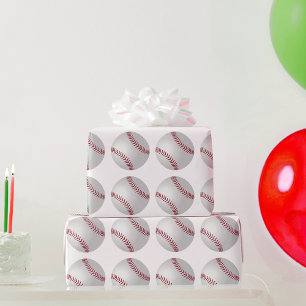Sportthema Baseball Wrapping Paper Cadeaupapier