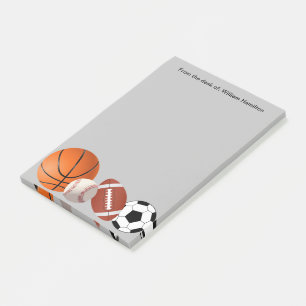 Sportthema Sticky Notes-laptops Post-it® Notes