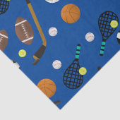 Sportthema Tissuepapier (Detail)