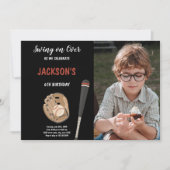 sportuitnodigingen voor kinderen kaart (Voorkant)