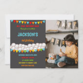 sportuitnodigingen voor kinderen kaart (Voorkant)