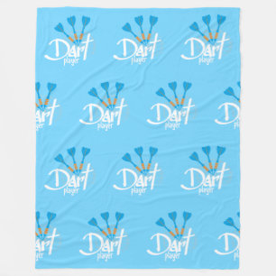 Sportuitrusting - 3 Darts - Dart Speler 2 Fleece Deken