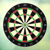 Sportuitrusting - Dartbord 1 Raamsticker (Vel 3)