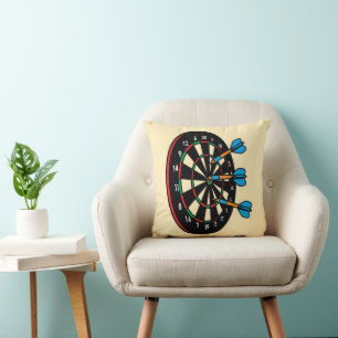 Sportuitrusting - Dartbord met 3 darts 1 Kussen