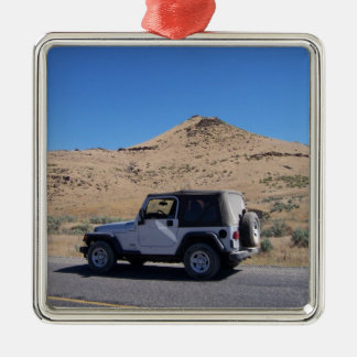 sportvoertuig metalen ornament