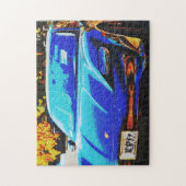 Sportwagen Poster Kunst Puzzel (Verticaal)