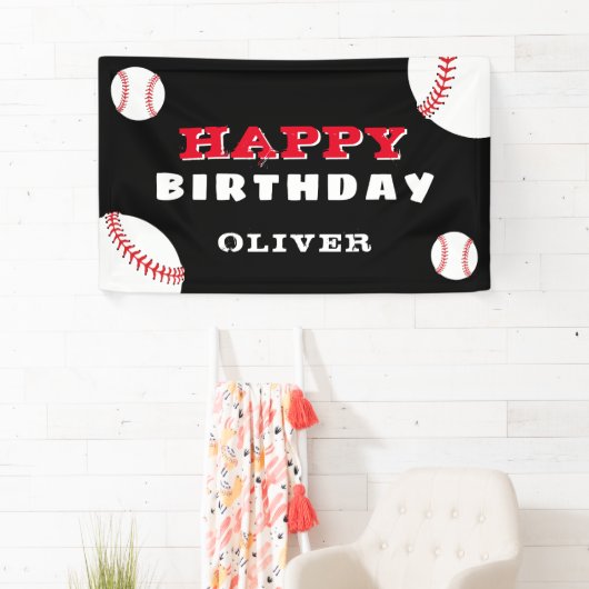 Sportwedstrijd voor honkbal spandoek (Insitu)