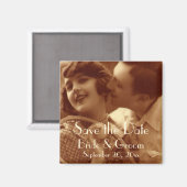 sportwennis, bruiloft sparen de Datum Magneet (Voorkant / Achterkant)