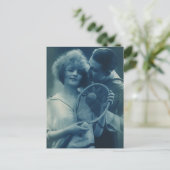  sportwennis, liefde en Romance Briefkaart (Staand voorkant)