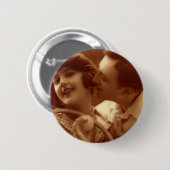  sportwennis, liefde en Romance Ronde Button 5,7 Cm (Voorkant /achterkant)