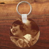  sportwennis, liefde en Romance Sleutelhanger (Voorkant)