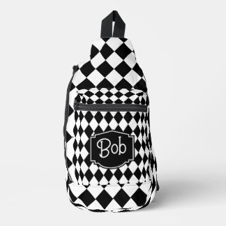 Sporty and Whimsical Personalized  Sling Bag