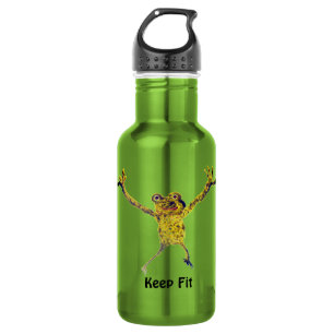 Sporty Frog oefent op maat Waterfles