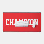 Sporty Fun CHAMPION White Text On Bright Red (Clavier et souris)