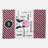 Sporty & Girly Cool Sports / Serviette de gym (Horizontal)