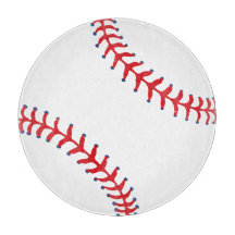 Sporty-Honkbal Klassiek Rood & Wit Sport Thema