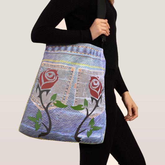 Sporty Jeans kijkt Carry-all Canvas tas (Dichtbij)