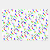 Sporty mama Happy Moederdag Inpakpapier Vel (Voorkant)