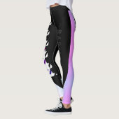 Sporty Rainbow Greek Key Houndstooth Radiate Leggings (Links)