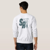 Sporty & Rich | Mannen Sweatshirt (Licht) (Achterkant volledig)