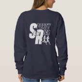 Sporty & Rich | Vrouwen Zoatshirt Trui (Achterkant)