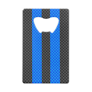 Sporty Sky Blue Carbon Style Fibre Stripes de cour