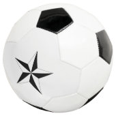 Sporty Star Mark Soccer Ball with Unique Look (3/4)