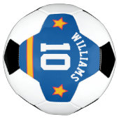 Sporty Stars Numéros Stripes Blue Gold Red Team (Tourné)