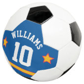 Sporty Stars Numéros Stripes Blue Gold Red Team (3/4)