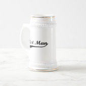 Sporty Swash Best Man Black Bierpul (Voorkant links)