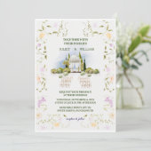 Sporty Wedding Invitation | Glass House  (Debout devant)