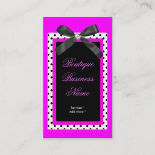 Spot Boutique label hot pink bow afbeelding