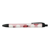 Spot de Ladybug Zwarte Inkt Pen (Bovenkant)