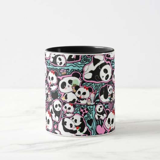 Spot de Panda! Panda Doodles Mok (Midden)