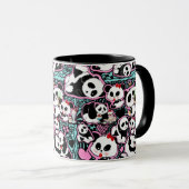 Spot de Panda! Panda Doodles Mok (Voorkant rechts)