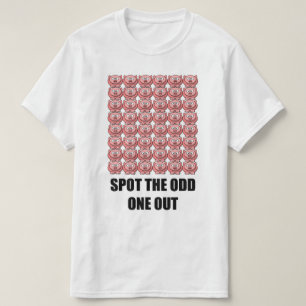 Spot het vreemde T-shirt uit