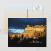 Spot Light op Ship Rock Briefkaart (Voorkant / Achterkant)