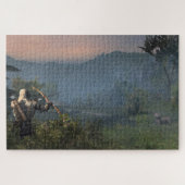 Spot n Stalk Recurve Bow Deer Hunt Legpuzzel (Horizontaal)