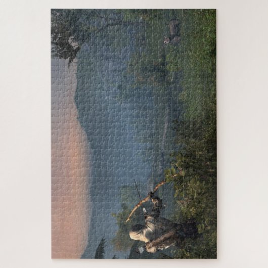 Spot n Stalk Recurve Bow Deer Hunt Legpuzzel (Verticaal)