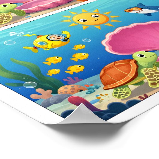 Spot the Difference Adventure Poster  (Coin)