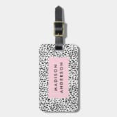 Spoted Bagagelabel (Voorkant verticaal)