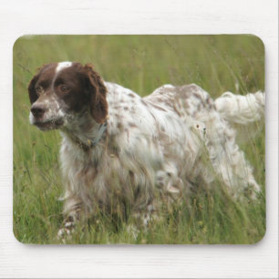Spoted English Setter Dog Muismat