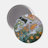 Spoted Ocean Jasper Magneet (Voorkant / Achterkant)